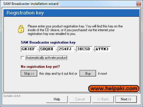 sam broadcaster pro activation key